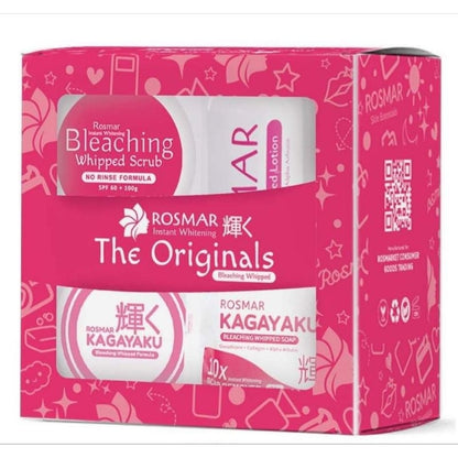 ROSMAR "THE ORIGINALS" BLEACHING WHIPPED 4 IN 1 SET